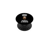 C'est Mon Costume Humain, Je suis Vraiment Une patate, Halloween drôle PopSockets PopGrip Adhésif