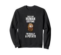 C'est Mon Costume Humain, Je suis Vraiment Une patate, Halloween drôle Sweatshirt