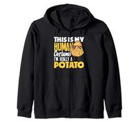 C'est Mon Costume Humain, Je suis Vraiment Une patate pour Halloween Sweat à Capuche