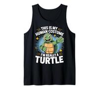 C'est Mon Costume Humain, Je suis Vraiment Une Tortue Débardeur