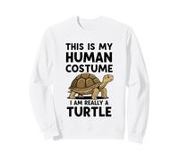 C'est Mon Costume Humain, Je suis Vraiment Une Tortue Sweatshirt