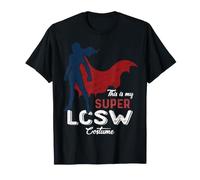 C'est Mon Costume Super LCSW pour Halloween T-Shirt
