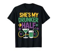 C'est Mon Couple de Half Mardi Gras Qui boit Le Plus T-Shirt