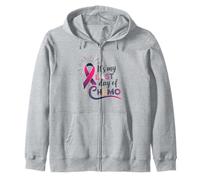 C'est Mon dernier Jour de Chimio Cancer survivant célébration Mignon Sweat à Capuche