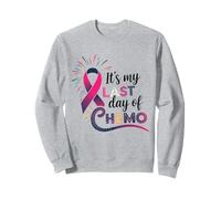 C'est Mon dernier Jour de Chimio Cancer survivant célébration Mignon Sweatshirt