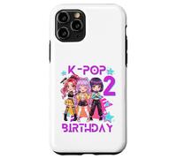 C'est Mon deuxième Anniversaire, Jolie Fille de deuxième Anniversaire, Chibi Kpop Coque pour iPhone 11 Pro