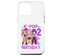 C'est Mon deuxième Anniversaire, Jolie Fille de deuxième Anniversaire, Chibi Kpop Coque pour iPhone 12 Pro Max