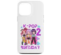 C'est Mon deuxième Anniversaire, Jolie Fille de deuxième Anniversaire, Chibi Kpop Coque pour iPhone 13 Pro Max