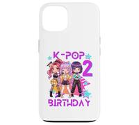 C'est Mon deuxième Anniversaire, Jolie Fille de deuxième Anniversaire, Chibi Kpop Coque pour iPhone 13