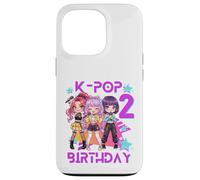 C'est Mon deuxième Anniversaire, Jolie Fille de deuxième Anniversaire, Chibi Kpop Coque pour iPhone 13 Pro