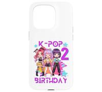 C'est Mon deuxième Anniversaire, Jolie Fille de deuxième Anniversaire, Chibi Kpop Coque pour iPhone 15 Pro