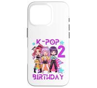 C'est Mon deuxième Anniversaire, Jolie Fille de deuxième Anniversaire, Chibi Kpop Coque pour iPhone 16 Pro