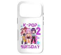 C'est Mon deuxième Anniversaire, Jolie Fille de deuxième Anniversaire, Chibi Kpop Coque pour iPhone 17 Pro