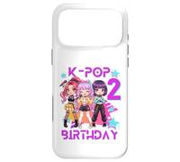 C'est Mon deuxième Anniversaire, Jolie Fille de deuxième Anniversaire, Chibi Kpop Coque pour iPhone 17 Pro Max