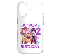 C'est Mon deuxième Anniversaire, Jolie Fille de deuxième Anniversaire, Chibi Kpop Coque pour iPhone 17