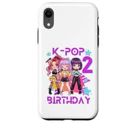 C'est Mon deuxième Anniversaire, Jolie Fille de deuxième Anniversaire, Chibi Kpop Coque pour iPhone XR
