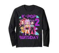 C'est Mon deuxième Anniversaire, Jolie Fille de deuxième Anniversaire, Chibi Kpop Manche Longue