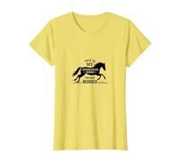C'est Mon deuxième Cavalier expérimenté en rodéo T-Shirt, Femme, Citron, M