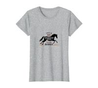 C'est Mon deuxième Cavalier expérimenté en rodéo T-Shirt, Femme, Gris Chiné, XXL