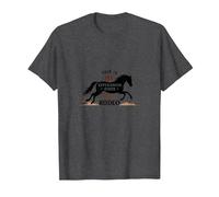 C'est Mon deuxième Cavalier expérimenté en rodéo T-Shirt, Homme, Chiné Foncé, M