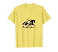 C'est Mon deuxième Cavalier expérimenté en rodéo T-Shirt, Homme, Citron, L
