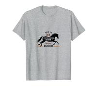 C'est Mon deuxième Cavalier expérimenté en rodéo T-Shirt, Homme, Gris Chiné, 6XL