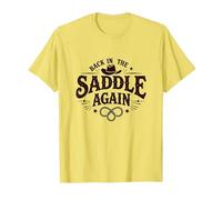 C'est Mon deuxième rodéo de Retour en Selle T-Shirt, Homme, Citron, 3XL