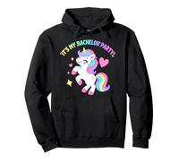 C'est Mon Enterrement de Vie de garçon, Une fête de Mariage Amusante avec Une Licorne Sweat à Capuche