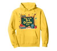 C'est Mon époque de 3e année : Une Aventure Scolaire fantaisiste Sweat à Capuche, Unisexe pour Adultes, Citron, XXL