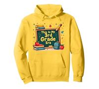 C'est Mon époque de 3e année : Une Aventure Scolaire fantaisiste Sweat à Capuche, Unisexe pour Adultes, Citron, L