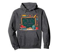 C'est Mon époque de 3e année : Une Aventure Scolaire fantaisiste Sweat à Capuche, Unisexe pour Adultes, Chiné Foncé, M