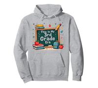 C'est Mon époque de 3e année : Une Aventure Scolaire fantaisiste Sweat à Capuche, Unisexe pour Adultes, Gris Chiné, XXL