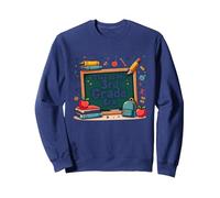 C'est Mon époque de 3e année : Une Aventure Scolaire fantaisiste Sweatshirt, Unisexe pour Adultes, Bleu Marine, XL