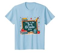 C'est Mon époque de 3e année : Une Aventure Scolaire fantaisiste T-Shirt, Enfant, Bleu Céleste, 12 Ans