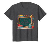 C'est Mon époque de 3e année : Une Aventure Scolaire fantaisiste T-Shirt, Enfant, Chiné Foncé, 6 Ans