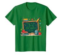 C'est Mon époque de 3e année : Une Aventure Scolaire fantaisiste T-Shirt, Enfant, Vert Kelly, 10 Ans