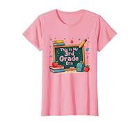 C'est Mon époque de 3e année : Une Aventure Scolaire fantaisiste T-Shirt, Femme, Rose, S