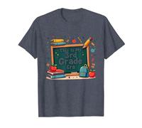 C'est Mon époque de 3e année : Une Aventure Scolaire fantaisiste T-Shirt, Homme, Bleu Chiné, L