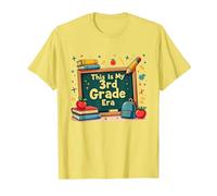 C'est Mon époque de 3e année : Une Aventure Scolaire fantaisiste T-Shirt, Homme, Citron, S