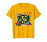 C'est Mon époque de 3e année : Une Aventure Scolaire fantaisiste T-Shirt, Homme, Doré Vif, 3XL