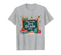 C'est Mon époque de 3e année : Une Aventure Scolaire fantaisiste T-Shirt, Homme, Gris Chiné, 3XL