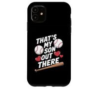 C'est Mon Fils Là-Bas Baseball Amour Coque pour iPhone 11
