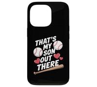 C'est Mon Fils Là-Bas Baseball Amour Coque pour iPhone 13 Pro