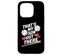 C'est Mon Fils Là-Bas Baseball Amour Coque pour iPhone 15 Pro