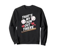 C'est Mon Fils Là-Bas Baseball Amour Sweatshirt