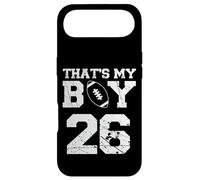 C'est Mon garçon Football #26 Maman Papa Vintage Coque pour iPhone Air