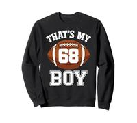 C'est Mon garçon numéro 68, Le Plus Grand Fan de Football, Papa, Maman, Femme Sweatshirt
