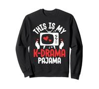 C'est Mon Kdrama Funny Binge Watcher pour Les Amateurs de théâtre coréen Sweatshirt