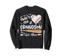 C'est Mon Petit-Fils là-Bas, Baseball, Grand-mère, fête des mères Sweatshirt