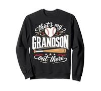 C'est Mon Petit-Fils, là-Bas, Baseball, Grand-mère, Grand-père Sweatshirt